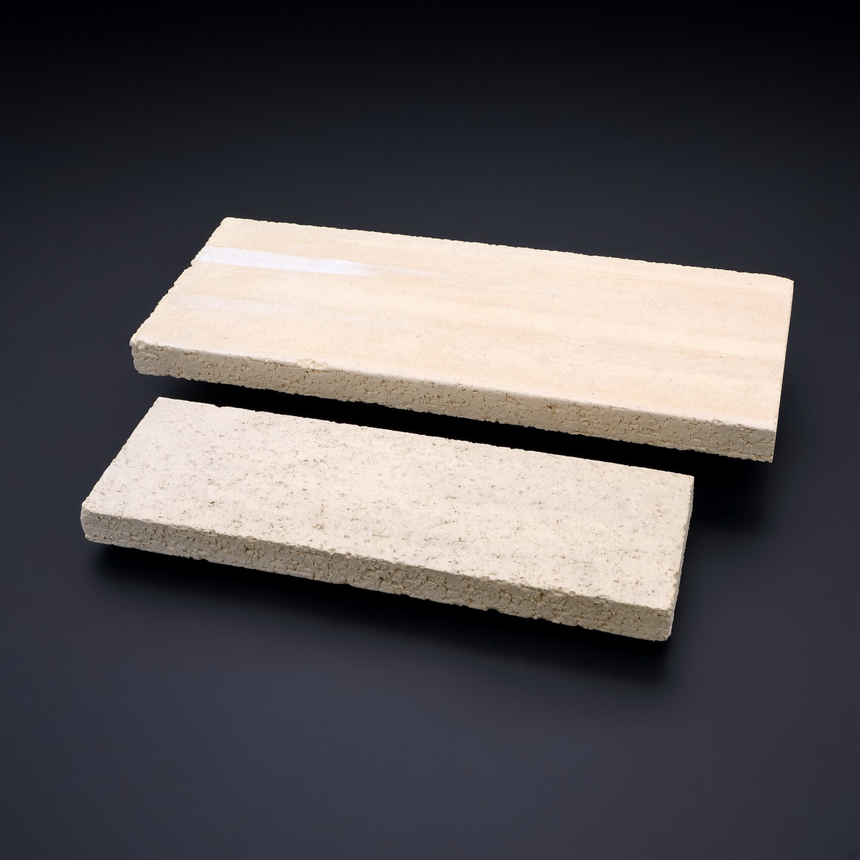 keramikfliese, Fliesenstück, beige Fliese, Baumaterial, rechteckige Fliese