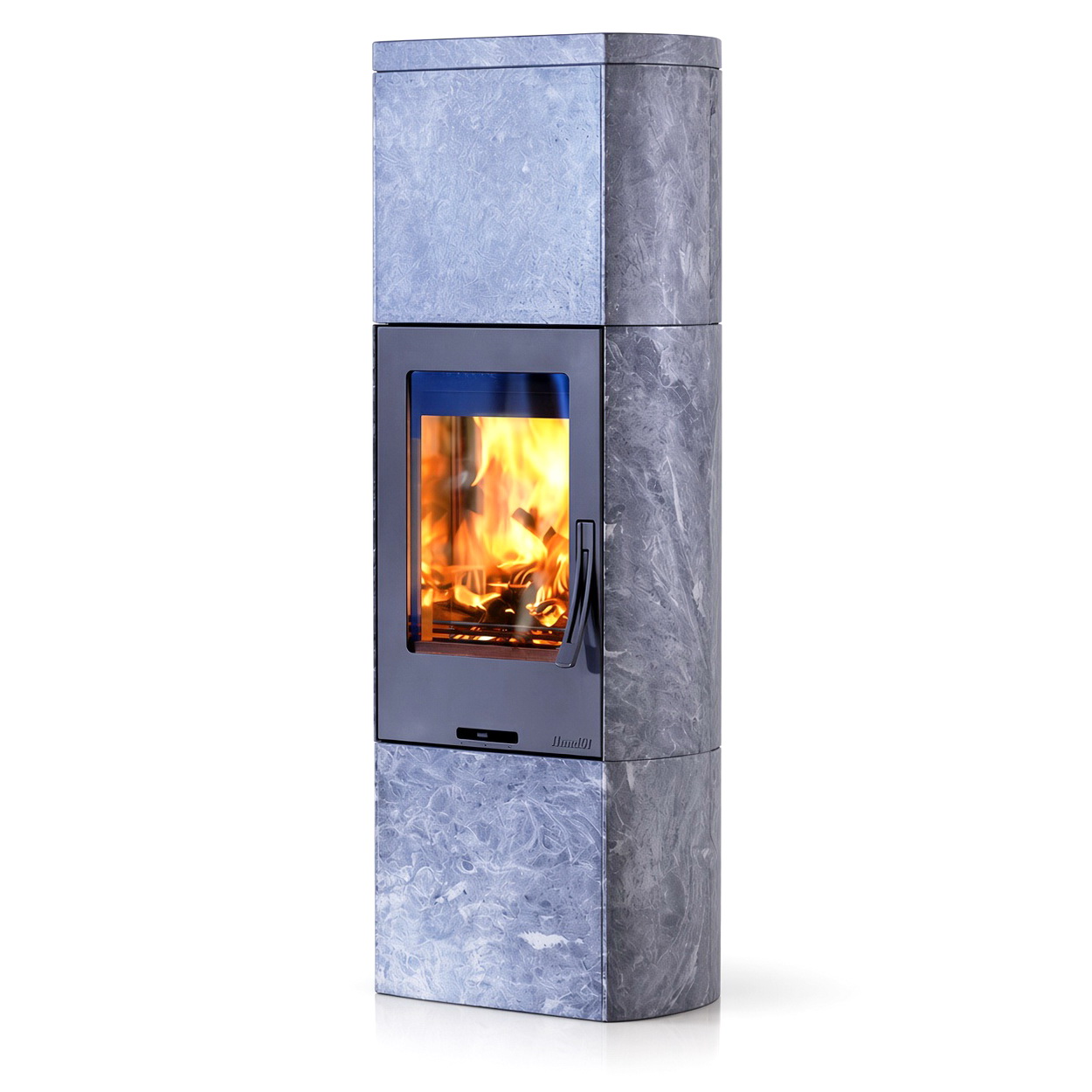 Kamin, Feuerstelle, Steinoptik, Gaskamin, Ofen