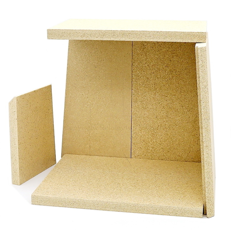 Skantherm Shaker Feuerraumauskleidung links