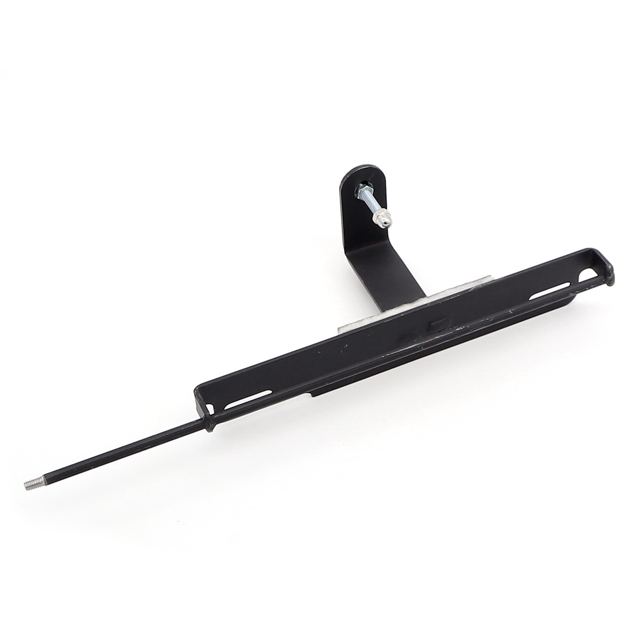auto-antenna, metal bracket, mounting rail, black finish, screw thread