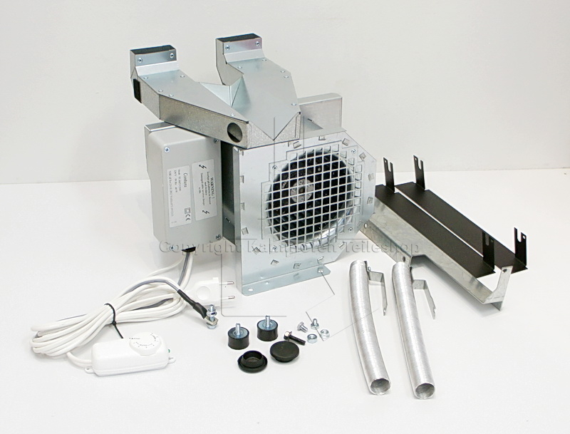 Contura 520T Ventilator für mehr Konvektionsluft