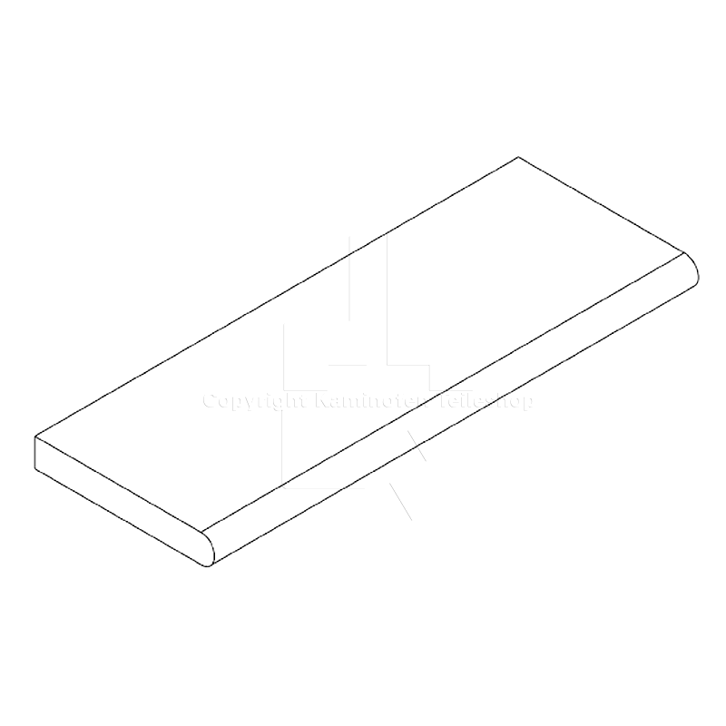 Scan 34 obere Rauchumlenkplatte