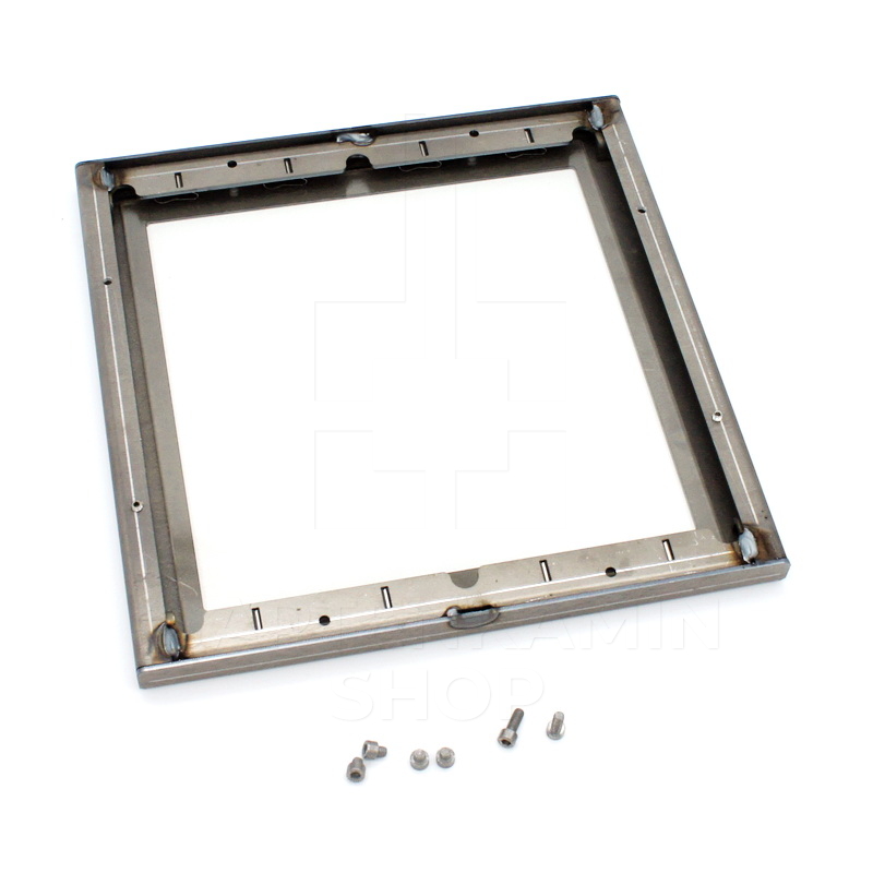 RB73 Quaruba L Seitenfenster mit Glas Innenseite ungerostet