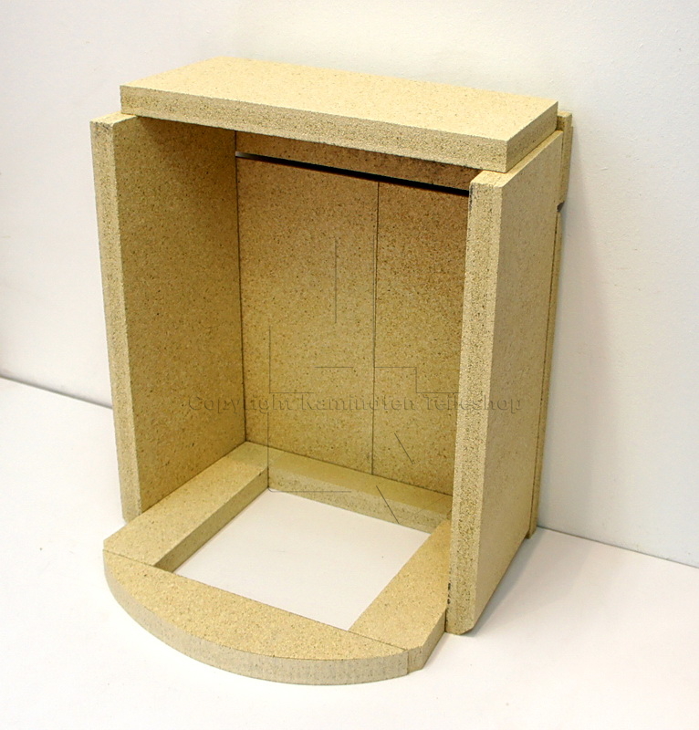 Skantherm Tano Ofenauskleidung für Modelle mit Tertiärluftschiene ab Anfang 2008