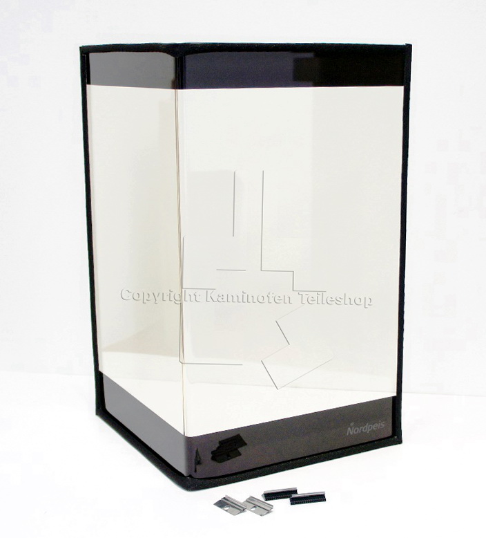 Nordpeis Quadro Ofenscheibe einteilig