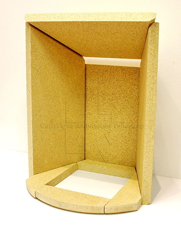 Brennraumauskleidung für Kaminofen Skantherm beo 5 Kw