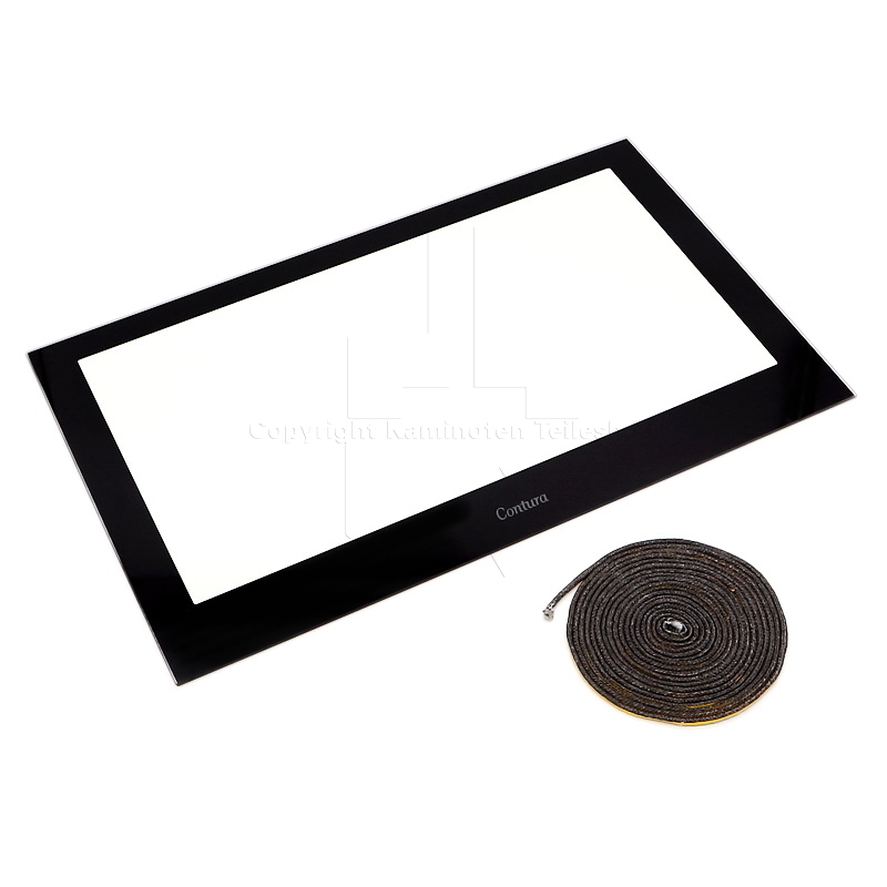 Contura 330G Scheibe für Glasfront