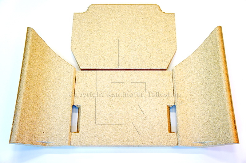 Contura 550 Brennraumauskleidung