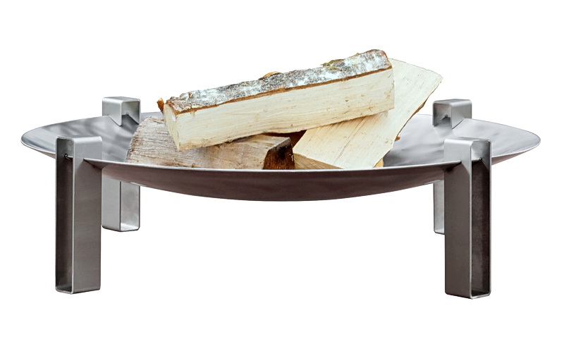 Feuerschale Gibil aus Edelstahl, ø 58 cm freigestellt