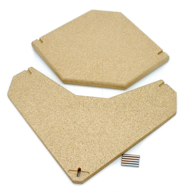 Scan DSA E 1000 Rauchumlenkplattenset Unterseite