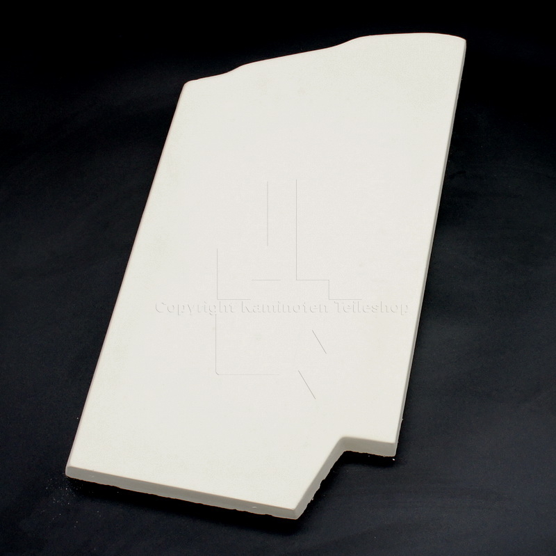 Nordpeis Kamineinsatz N-36V rechter Stein der Brennraumauskleidung