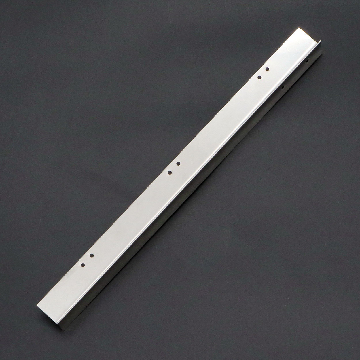 schublade, führung, metall, silber, schiene
