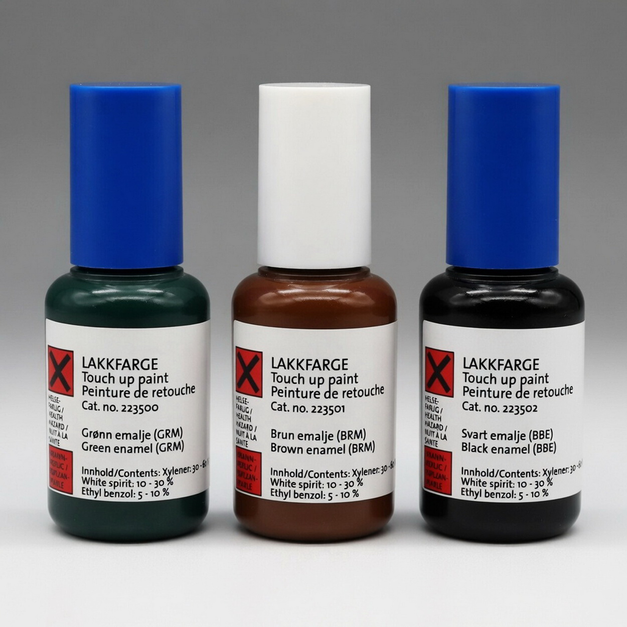 Emailliert, Nagellack, Grün, Braun, Schwarz