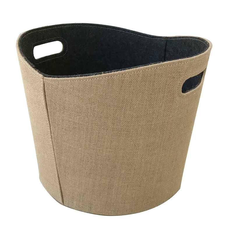 Kaminholzkorb Jute