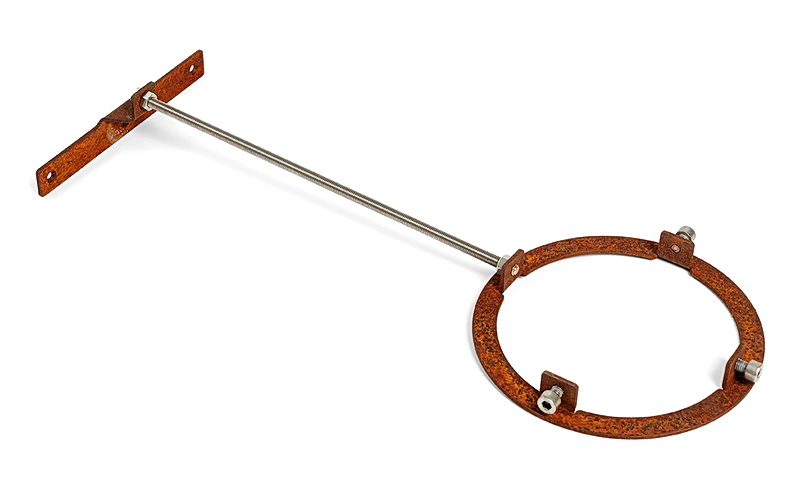 RB73 Quaruba Wandhalterung für Rauchrohre