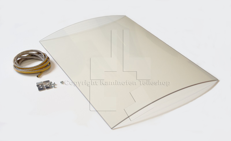 Contura 700 Serie Ofenscheibe inklusive Scheibendichtung und Haltematerial