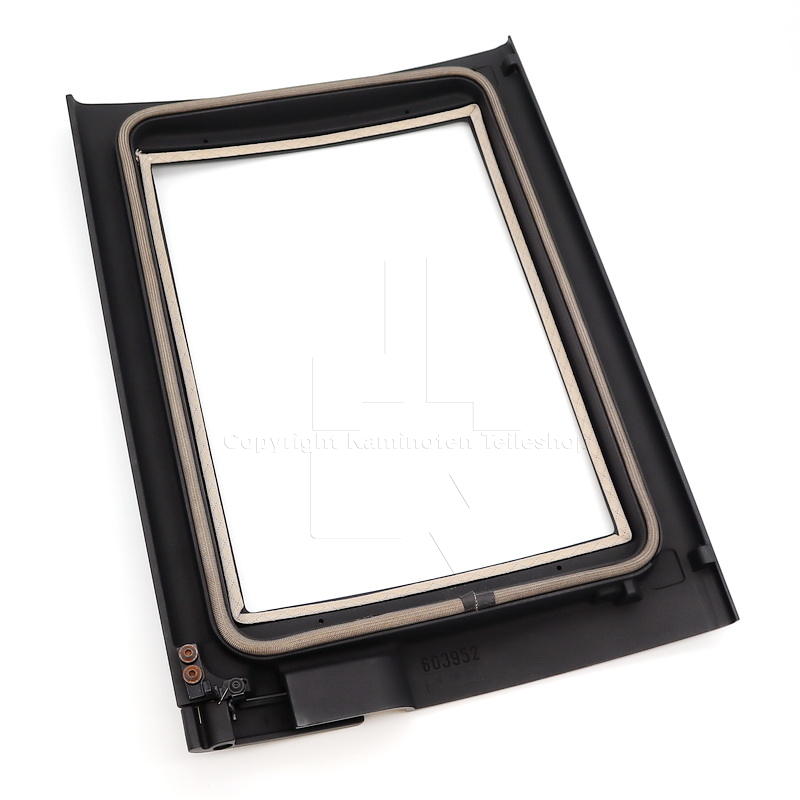 Nordpeis Lisboa Ofentür Rückseite mit Dichtungen