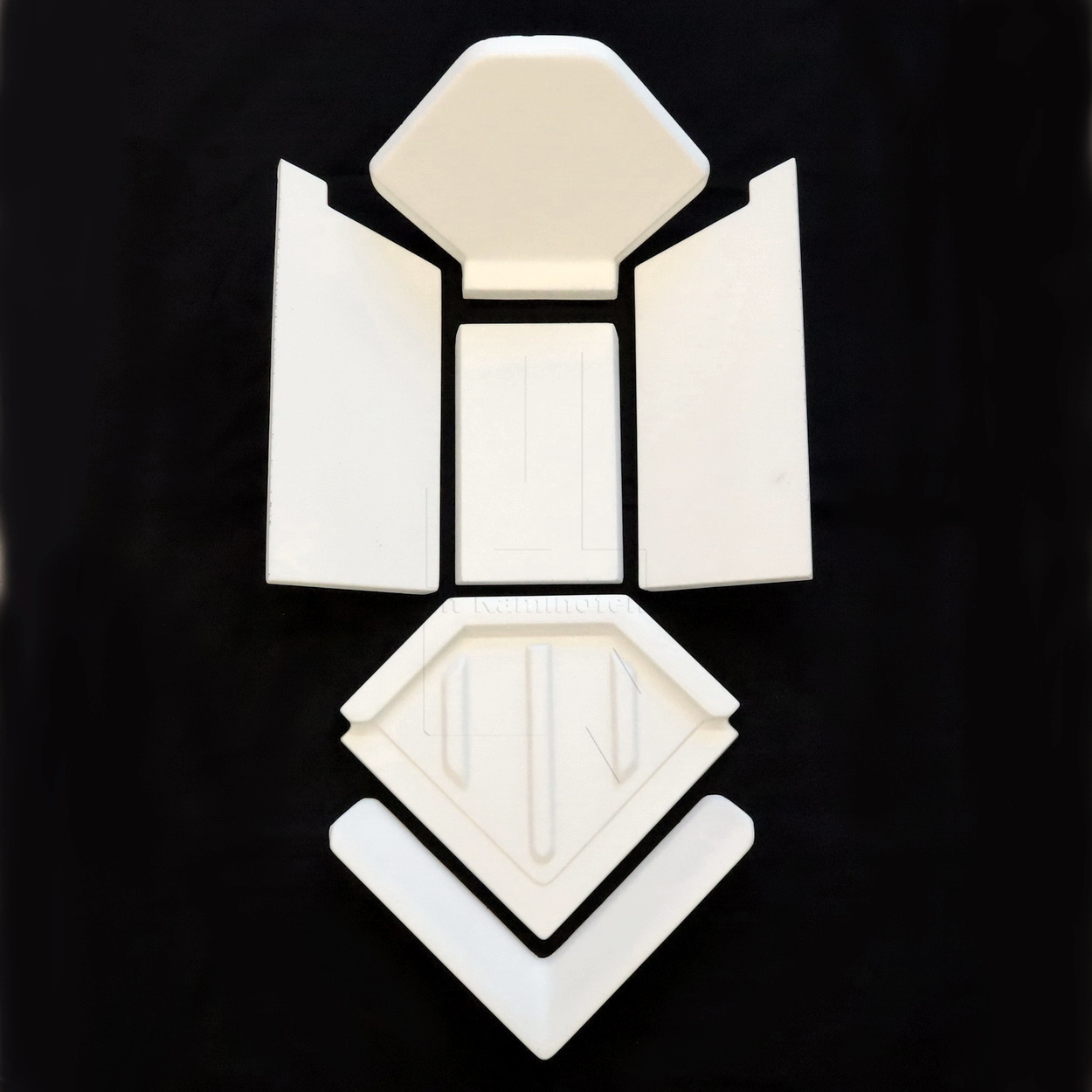 Nordpeis Quadro Feuerraumauskleidung