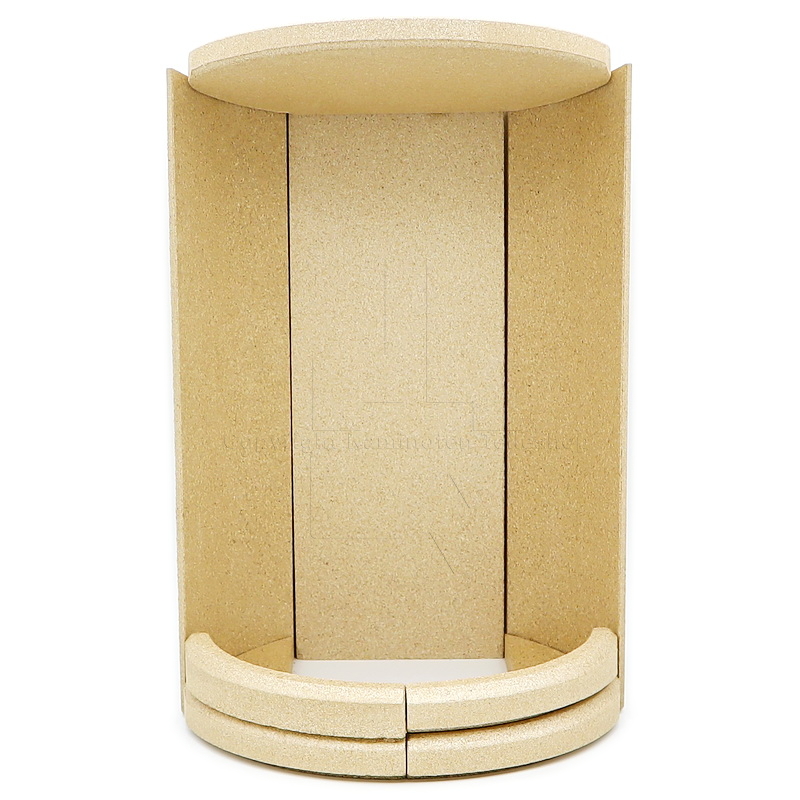 Skantherm elements rund Brennraumauskleidung