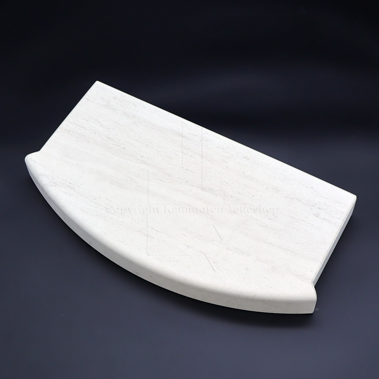 Skantherm Ator + Bodenstein im Warmhaltefach aus Naturstein Creme