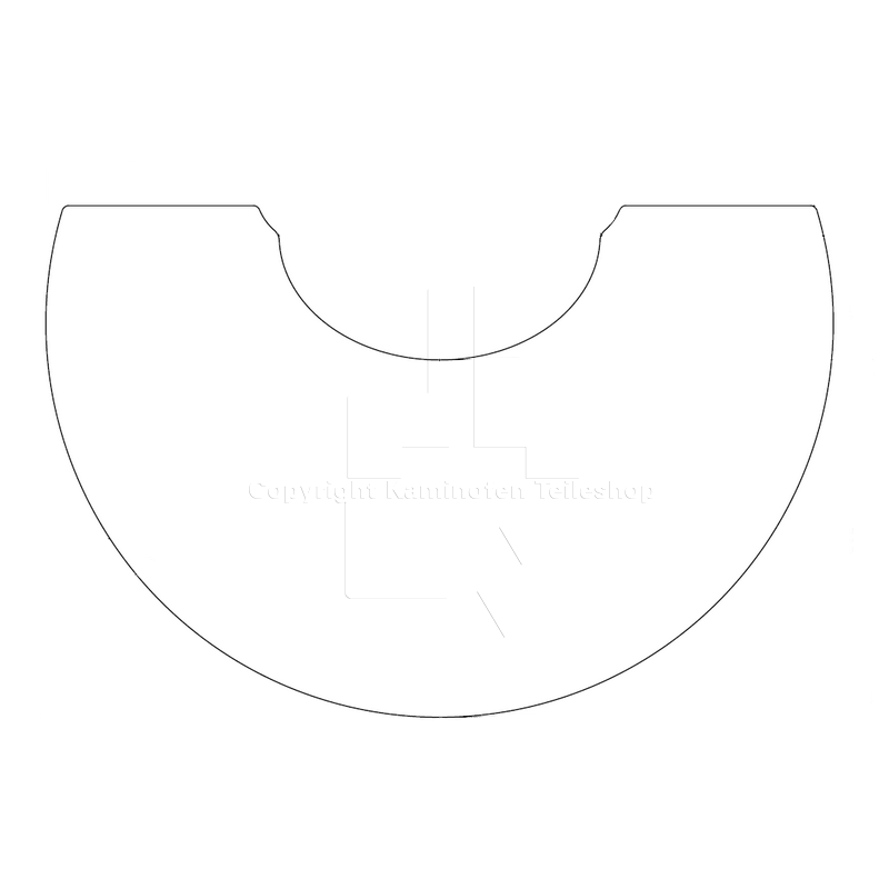 Jotul FS 91 / FS 92 Glasvorlegeplatte