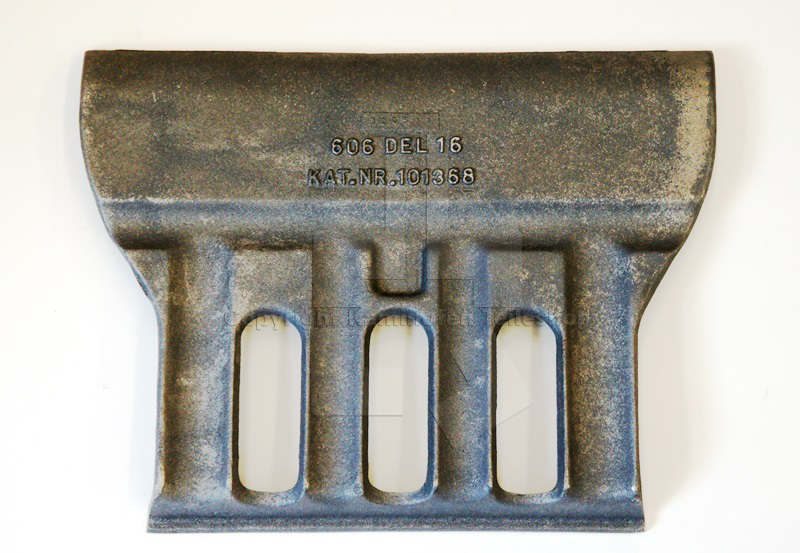 Jotul F 606 Fredrikstad seitliche Hitzeschutzplatte aus Guss Rückseite