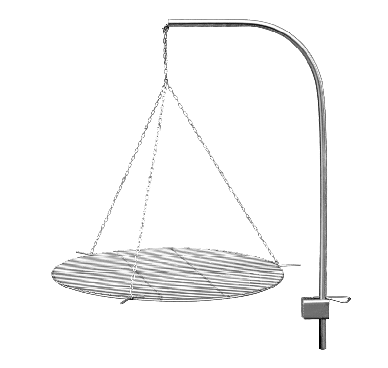 Schwenkgrill Gibil ø 63 cm, aus Edelstahl, freigestellt