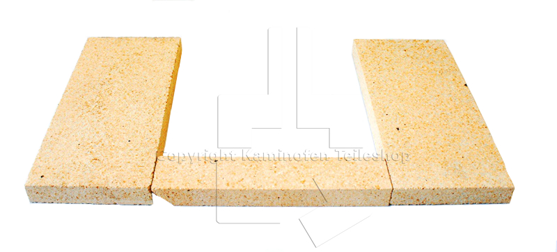 Scan 60 / Scan 61 Bodensteine der Brennraumauskleidung