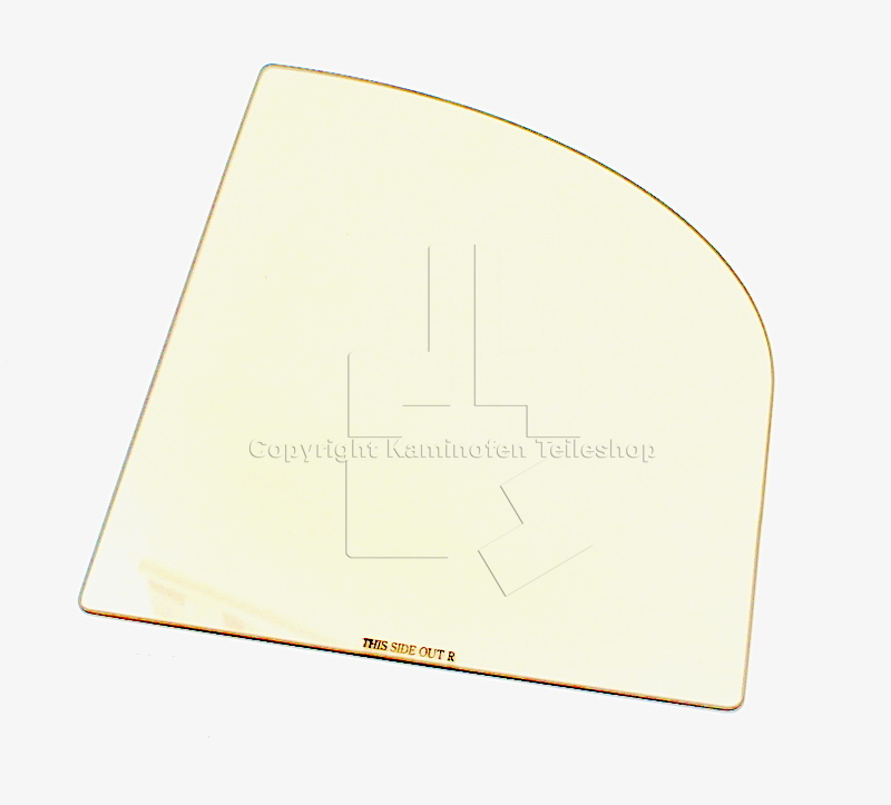 Jotul F 600 rechtes Türglas