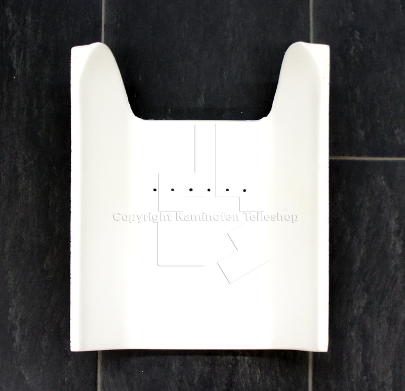 Nordpeis Duo Rückwandstein der Feuerraumauskleidung