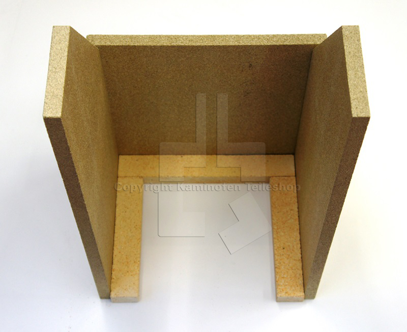 Brennraumplatten für Scan 29 aus Vermiculit und Schamotte