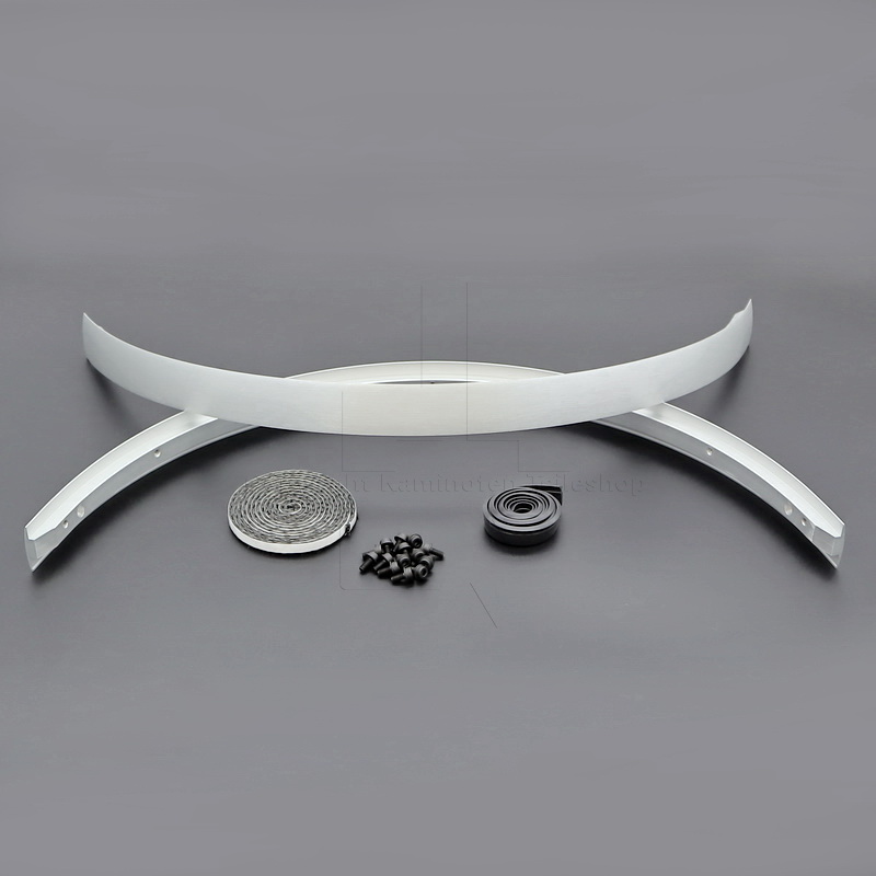 Scan 83 Aludekorleisten - Alu gebürstet