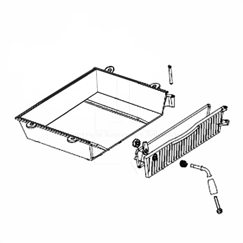 Jotul F 400 Aschekastenhaus
