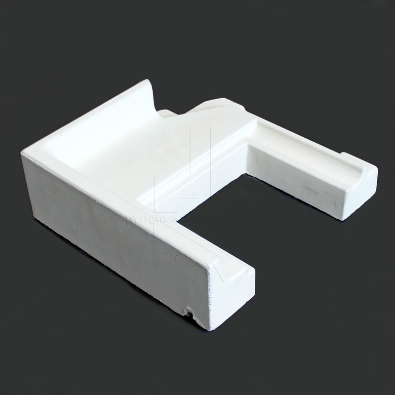 Nordpeis Q-34UL linker Brennraumbodenstein aus Thermotte