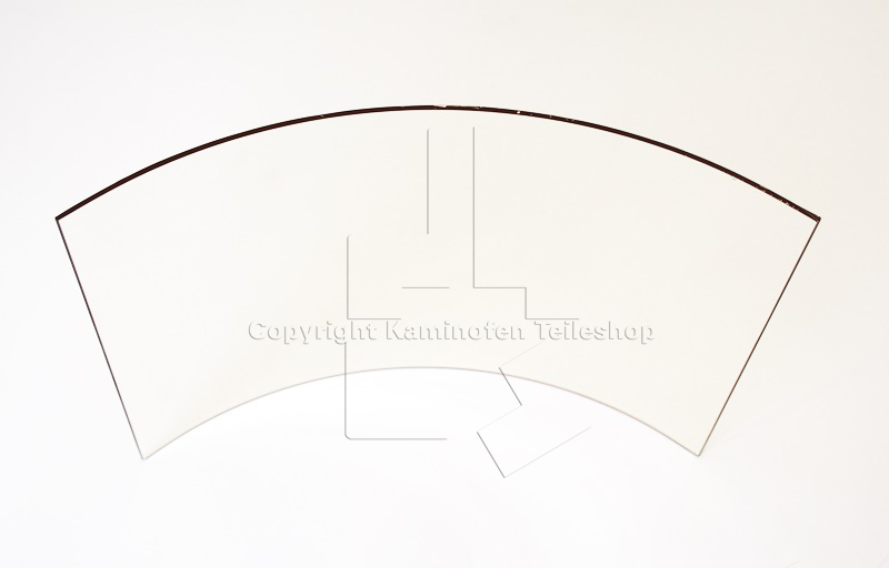 Ofenscheibe für Scan 5 bis Baujahr 08.1993