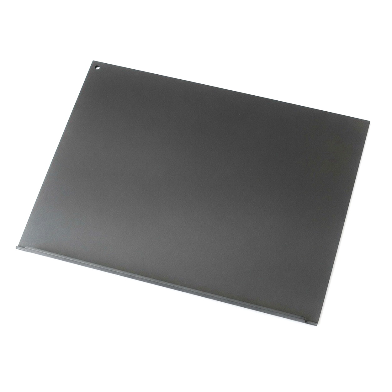 Panel, Metall, Grau, Flach, Loch