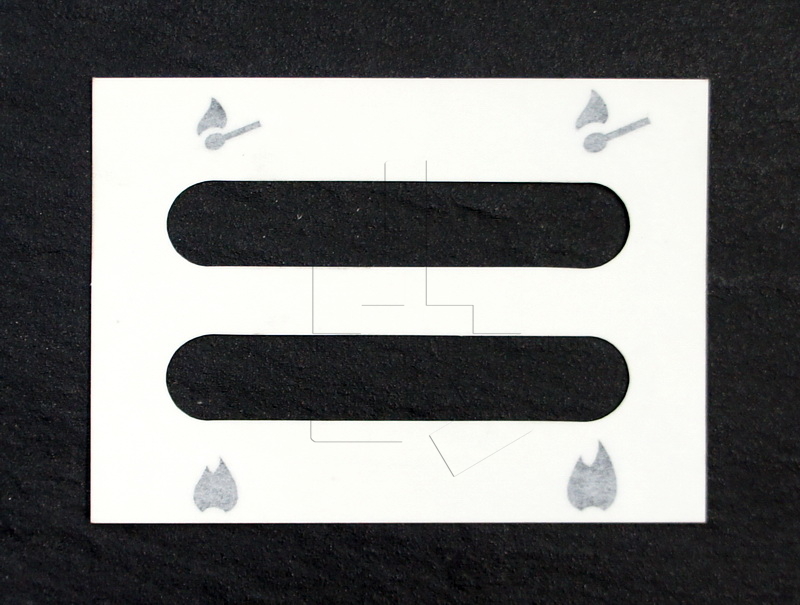 Scan 83 Aufkleber für Zuluftreglerstellung