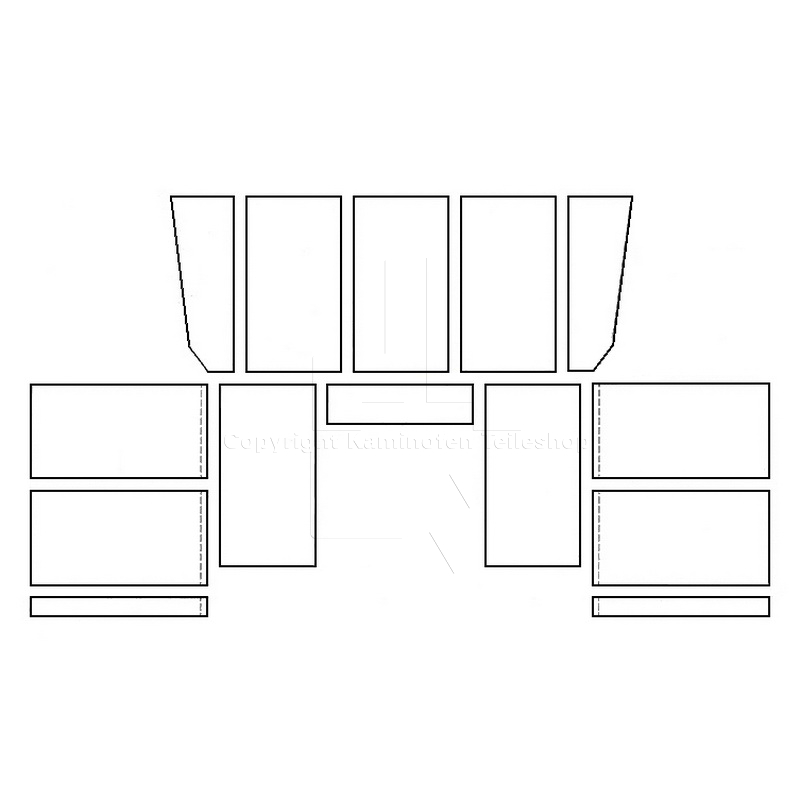 DSA La Luna Brennraumauskleidung bis Baujahr 1995