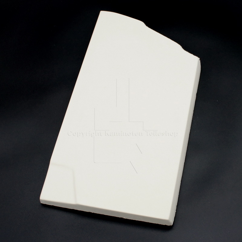 Nordpeis Manhattan linker Brennraumstein aus Thermotte