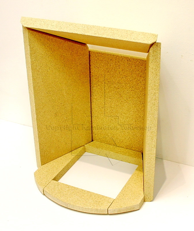 Satz Hitzeschutzplatten für Skantherm beo 5 Kw