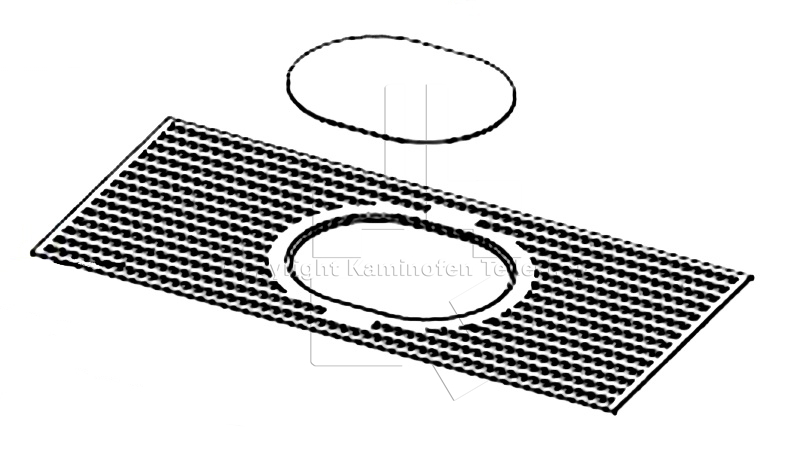 Nordpeis Jersey Konvektionsluftgitter