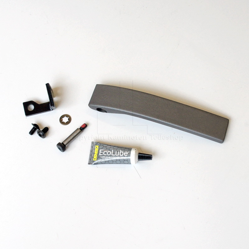 Contura 800 linker Griff für Rüttelrost aus Guss