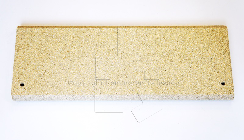 obere Rauchumlenkplatte für Scan 29 aus Vermiculit Unterseite