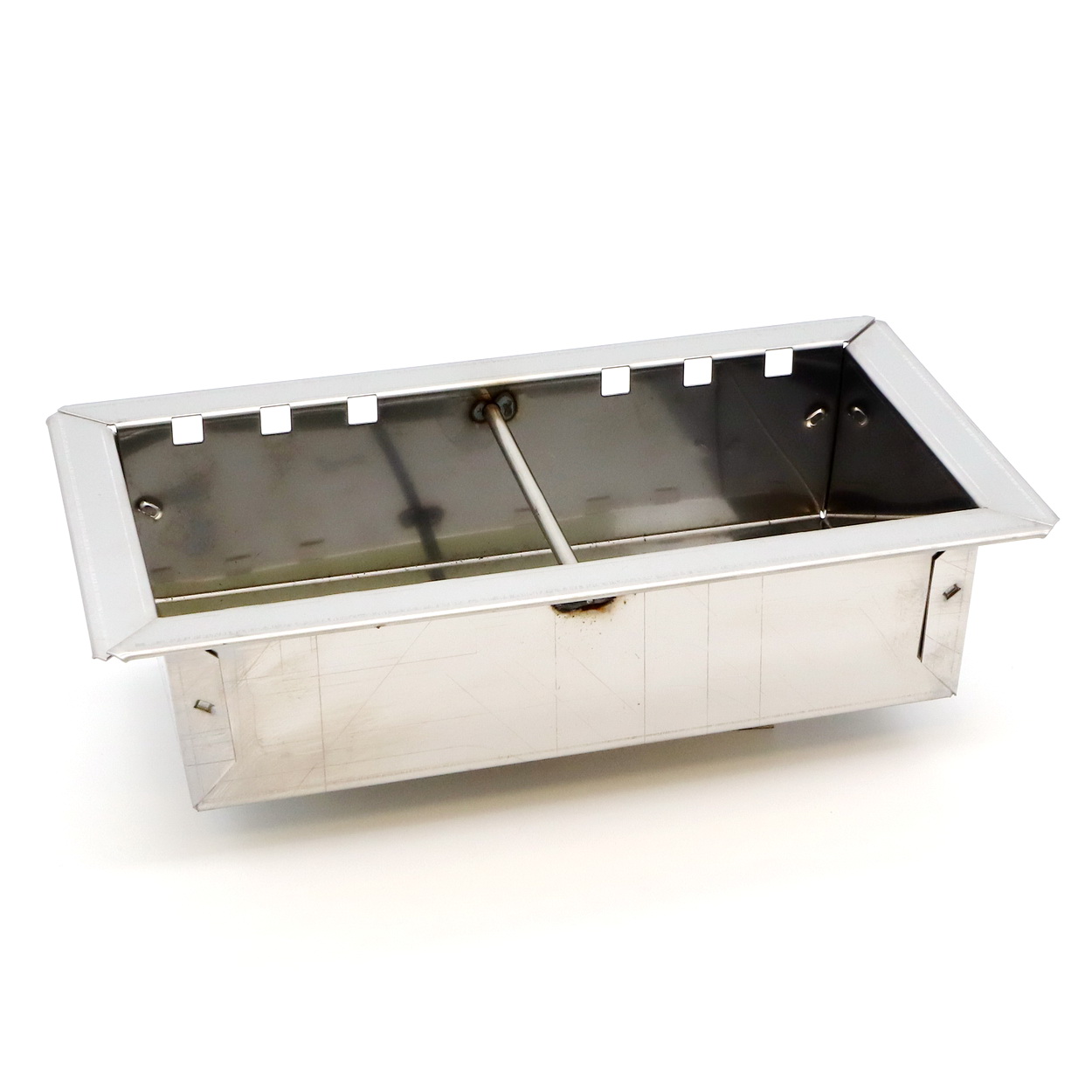 Edelstahlbox, Metallgehäuse, Rechteckige Tauchbehälter, Tropfblech, industrieller Behälter