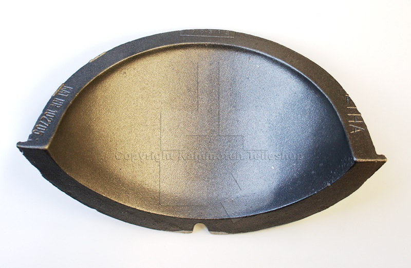 Jotul Betha 2000 rundes Gussteil über der Brennraumrückwand