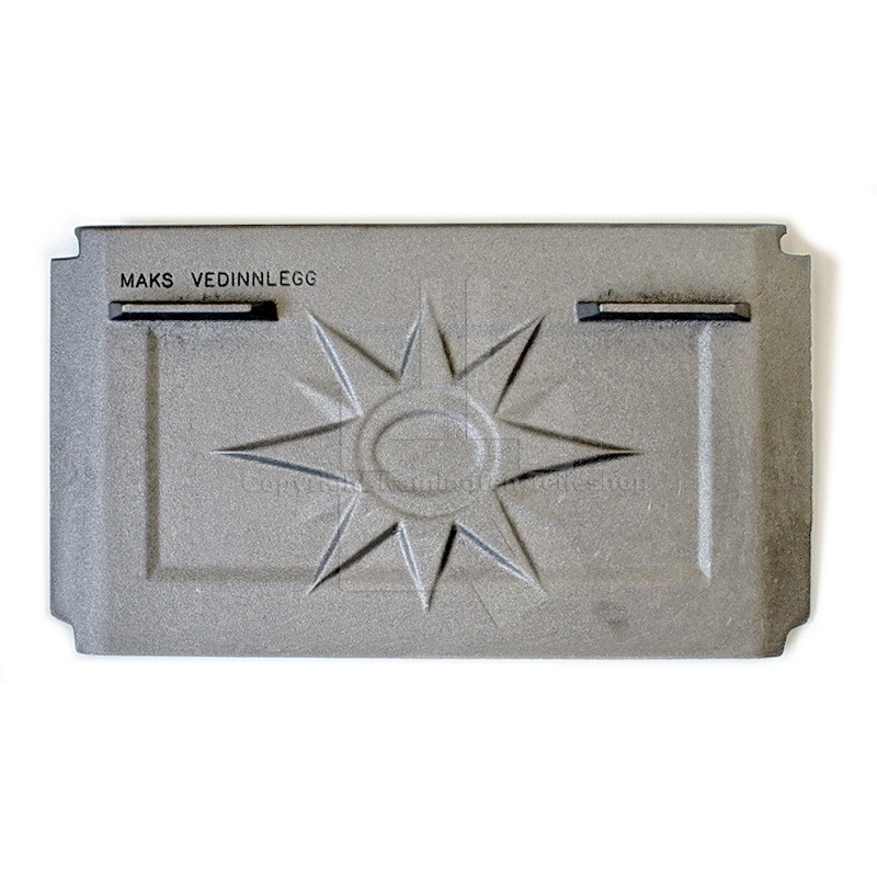 Jotul F 400 Rückwand-Brennraumplatte aus Guss