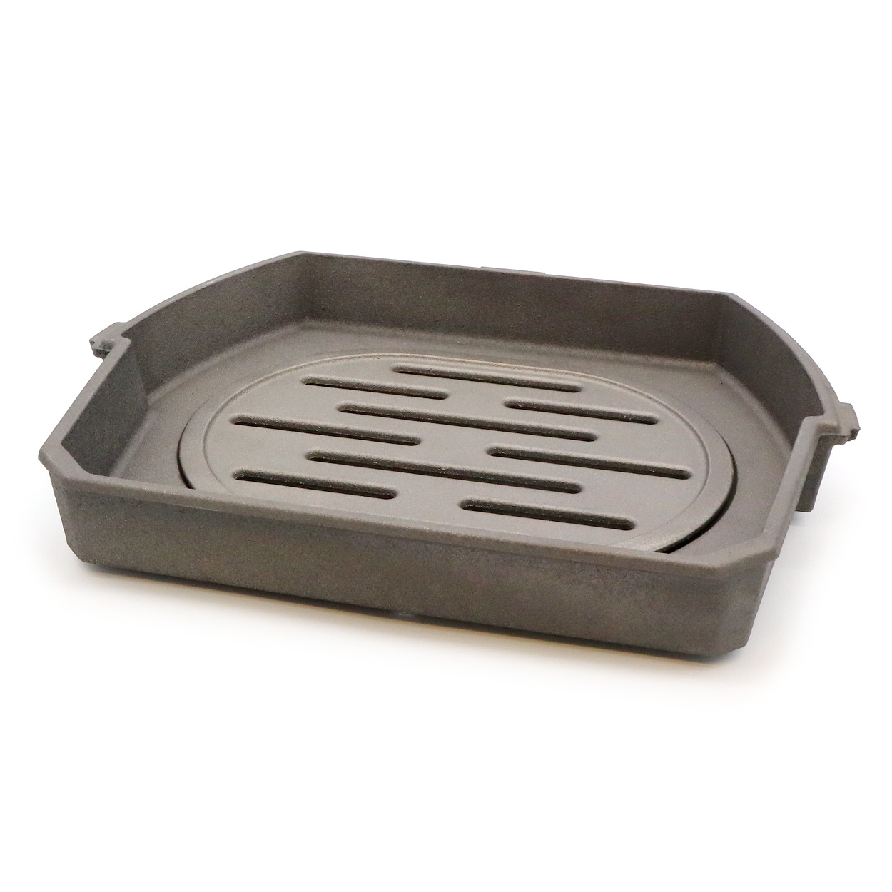 Grillpfanne, Grillrost, Ecki-Form, Antihaft, Kohlenwasserstoff