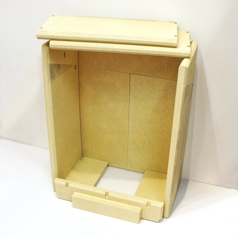 Skantherm elements 603 Front Kaminauskleidung