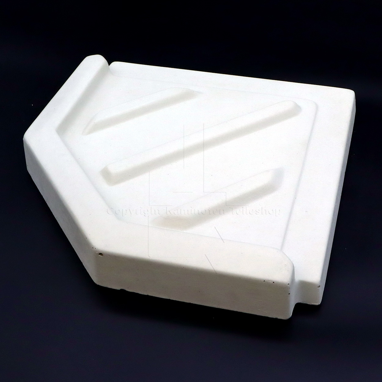 Nordpeis S-31A Bodenstein der Brennraumauskleidung