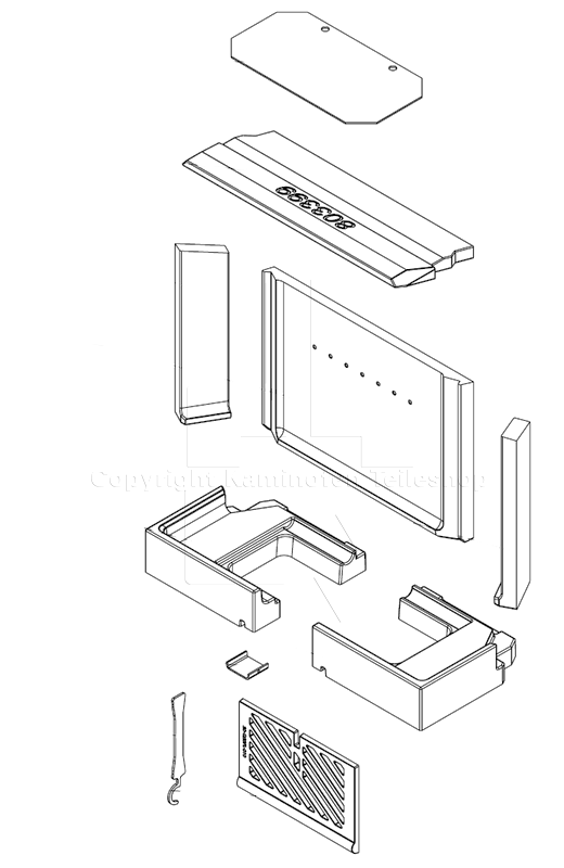 Nordpeis Monaco Brennraumauskleidungsset